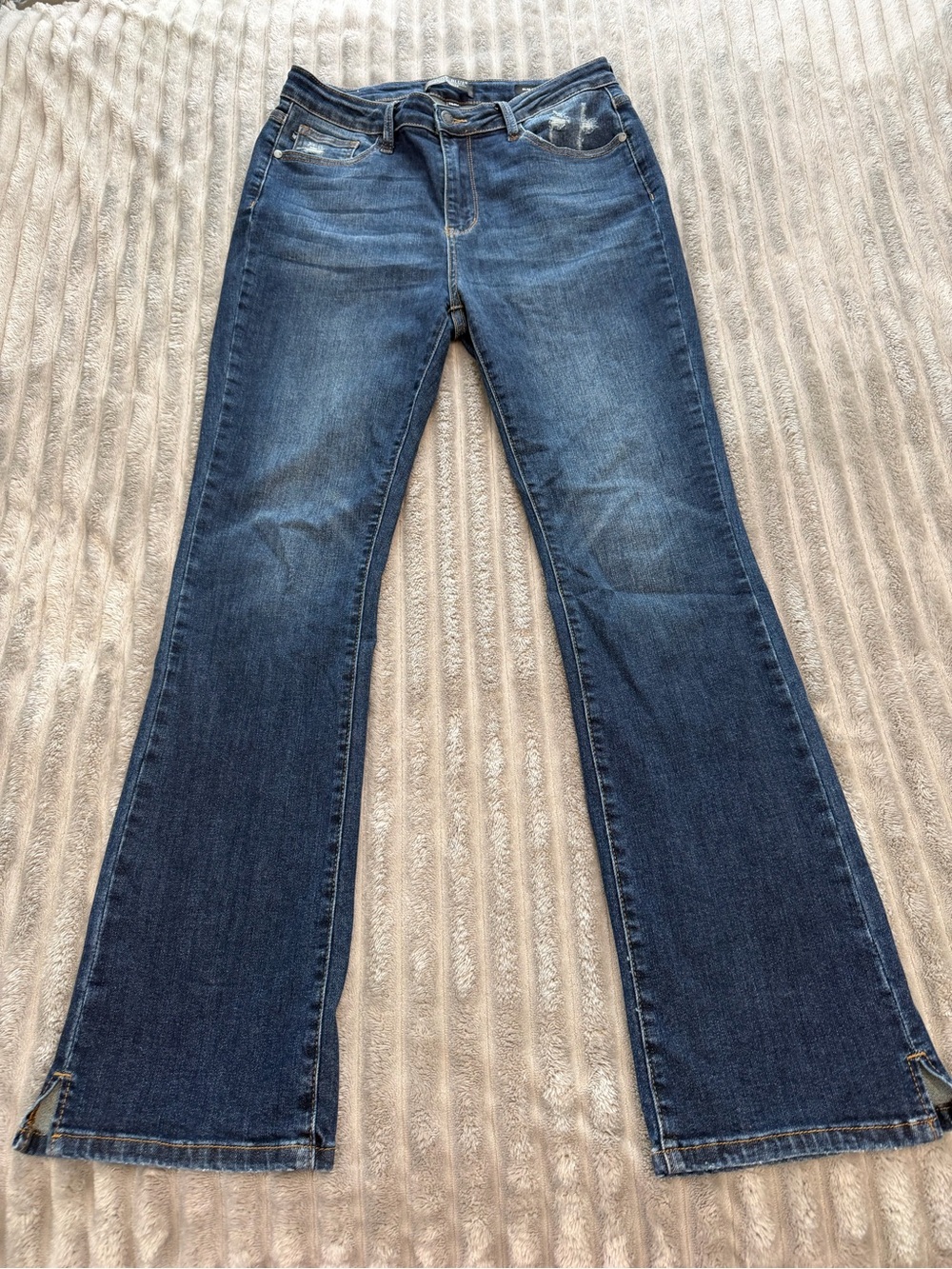 Judy Blue Dark Blue Flare Jeans
